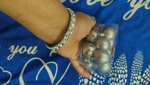 Silver Christmas Balls