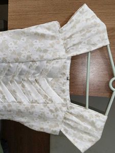 Floral Cream Dress