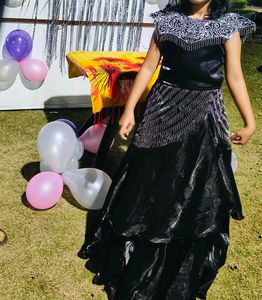 Beautiful Tissue Dress For Girls 8 To 10