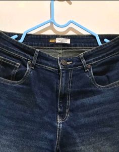 Blue Denim Flare Jeans
