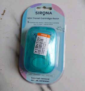 New Sirona Pack Of 2 Mini Hair Removal Razer