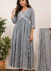 side cut anarkali