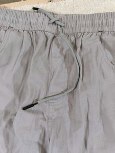 Women's Grey Cargo Pants