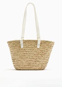 Summer Woven Tote Bag