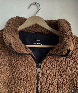 Cozy Brown Fleece Jacket