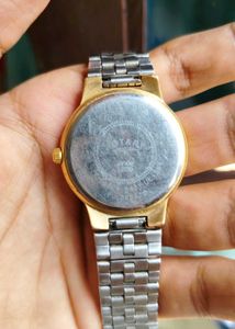 Rotary Gold Tone Roman Watch