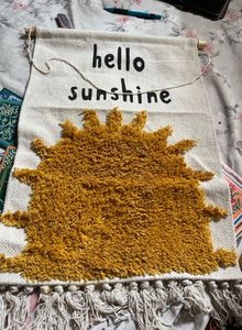 Hello Sunshine Wall Hanging Tapestry