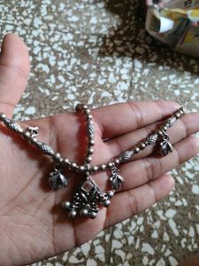Silver Maang Tikka