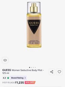 GUESS Women Seductive Body Mist