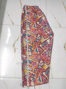 5XL Colorful Patterned Pajama Set