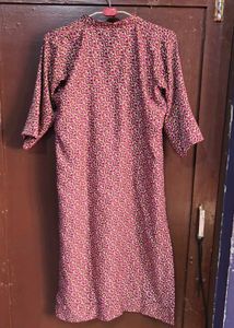 Chic Floral Print Kurta