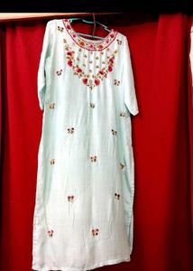 Hand embroidery kurta set