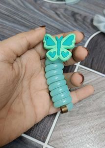 blue Cute Hair Accessories Set