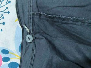 Comfortable Grey Cargo wrap skirt