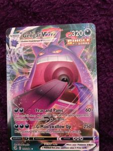 Real Pokemon cards with Vmax &amp; above are there.
