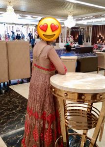 Elegant Pink Embroidered Anarkali