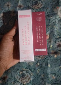Rice Water Brightening Cleanser & Lip Balm