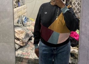 Fred Perry Color Block Sweatshirt