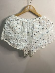 Cute Floral Pajama Shorts