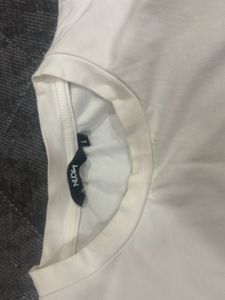 Classic White Crew Neck T-Shirt
