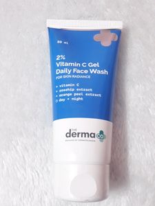 The Derma Co 2% Vitamin C Gel Daily Face Wash with