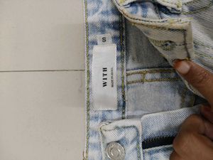 Y2K denim shorts