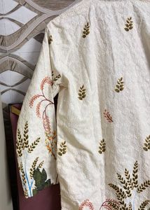 Floral Print Kurta