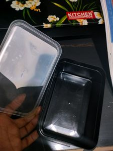 High Quality Plastic Container (Pack Of 2)