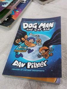 Dog Man and Cat Kid Book
