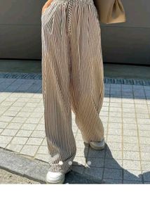 Striped Wide Leg Pants