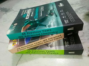 (Set of 3)Errorless Disha Jee PYQs Books
