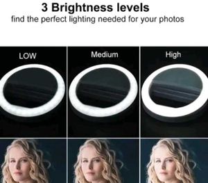 Clip-on Selfie Ring Light