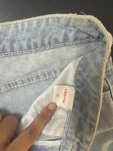 Light Wash Denim Shorts
