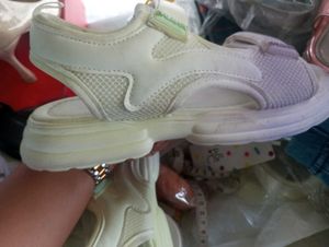 Cute White Sandals for Girls