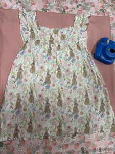 Bunny A line Lolita top