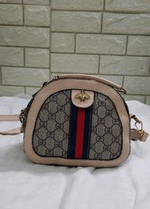 Vintage-Inspired Monogram Bee Dome Bag