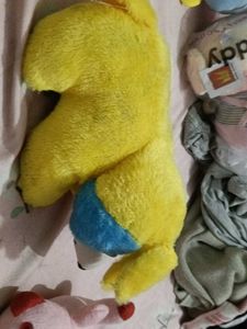 Cute Yellow Stuffed rabbit Toy