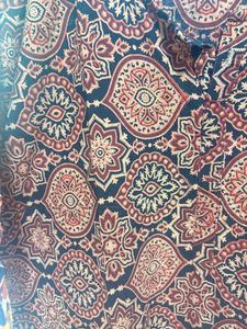 cotton ajrakh kurta