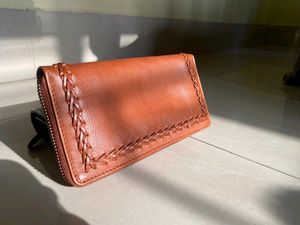 💯 pure Leather Ladies Wallet