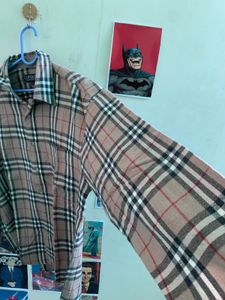 Plaid Long Sleeve overshirt
