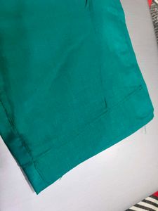 Teal Embroidered suit