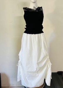 Korean White Skirt
