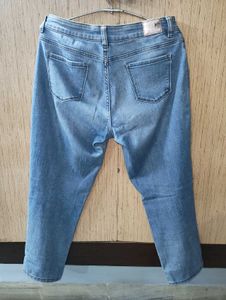 Trendy Light Blue  Denim Jeans
