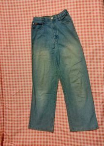 y2k light wash relaxed-fit jeans