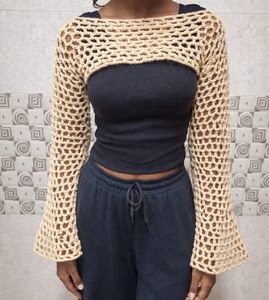 Crochet Net Shrug