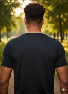 Athletic Black T-Shirt