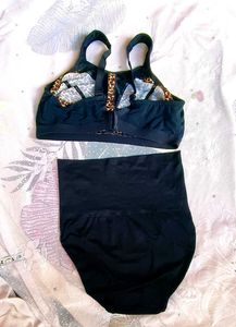 Animal Print Sports Bra