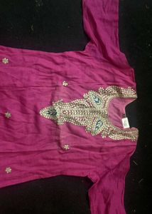 Elegant Embroidered Kurta