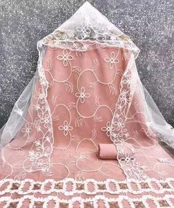 Elegant Pink dress material with a Pinteresty look