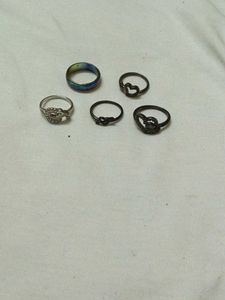 Rings - Bundle of 5